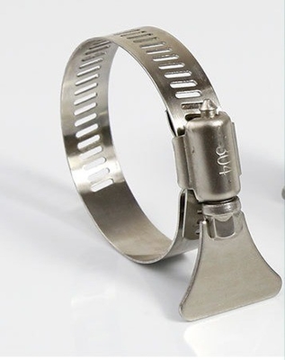 Clampas para tubos de acero inoxidable de grado industrial para tuberías de agua y gas Sistema métrico de medición