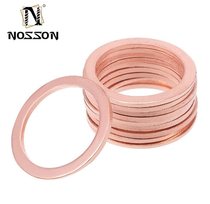 Estilo de división 18-8 de acero inoxidable JIS estándar 1 mm de espesor de cobre mesón de cobre junta metálica de pared plana M3-M9