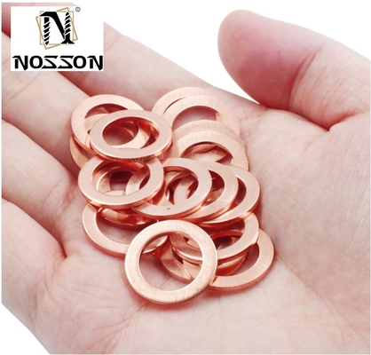 Estilo de división 18-8 de acero inoxidable JIS estándar 1 mm de espesor de cobre mesón de cobre junta metálica de pared plana M3-M9