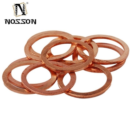 Estilo de división 18-8 de acero inoxidable JIS estándar 1 mm de espesor de cobre mesón de cobre junta metálica de pared plana M3-M9