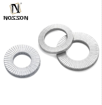 Lavadoras de seguridad de acero manganeso 10pcs con estándar ISO y resistencia a las vibraciones