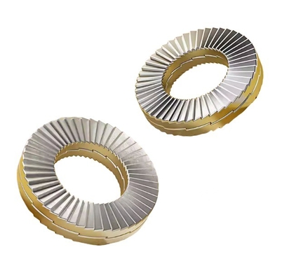Lavadoras de seguridad de acero manganeso 10pcs con estándar ISO y resistencia a las vibraciones
