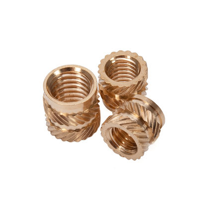 Sistema métrico de medición M2 M2.5 M3 M4 M5 M6 M8 Insertores roscados de estacas térmicas para plástico y aluminio