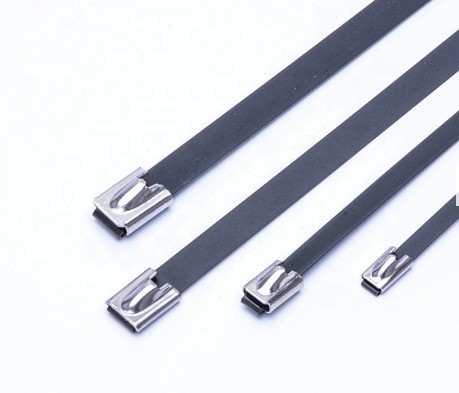 Variable de nylon de pelota bloqueo de acero inoxidable cable de lazos SS201/SS304/SS316 100% QC aprobado para una amplia gama de propósitos