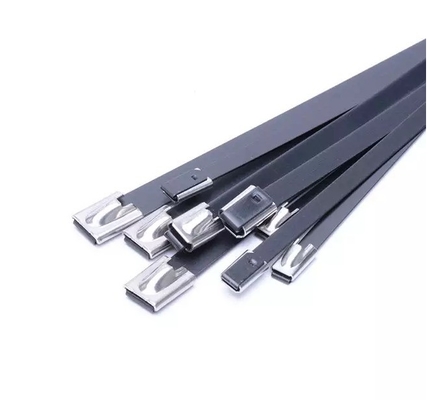 Variable de nylon de pelota bloqueo de acero inoxidable cable de lazos SS201/SS304/SS316 100% QC aprobado para una amplia gama de propósitos