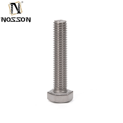 Zinc Revestido de acero inoxidable para la limpieza de tornillos hexagonales y tuercas 304 316 para alta resistencia a la tracción en aplicaciones industriales
