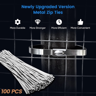 11.8 pulgadas de longitud 304 cable de acero inoxidable con acabado de zinc y soporte personalizado Sistema de medición imperial