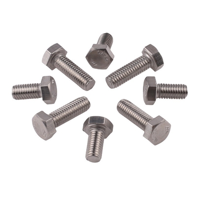 Sistema de medición métrico de cabeza de tornillo hexagonal M6 de zinc