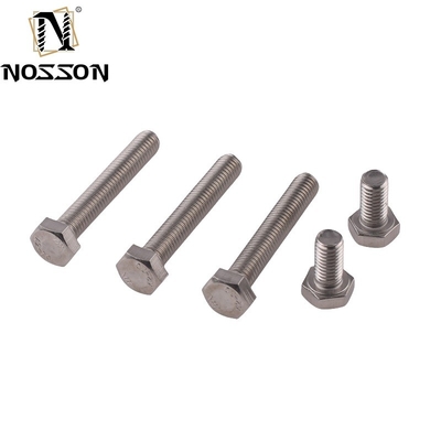 Sistema de medición métrico de cabeza de tornillo hexagonal M6 de zinc