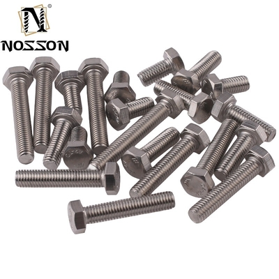 Sistema de medición métrico de cabeza de tornillo hexagonal M6 de zinc