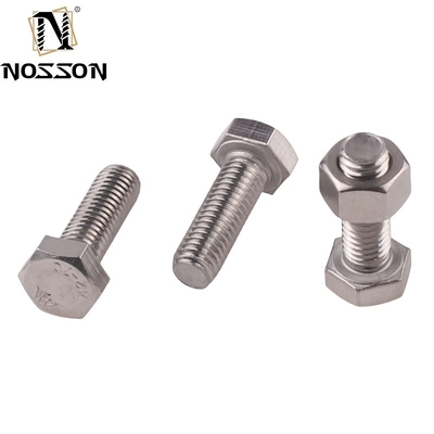 Máquinas de fabricación de tornillos de tuercas métricas con acabado liso y estilo de cabeza HEX