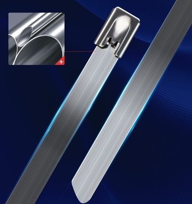 GB estándar de bloqueo automático SS304/316 cable de acero inoxidable 4.6 * 300mm dentro de la ISO para Fscat materia prima