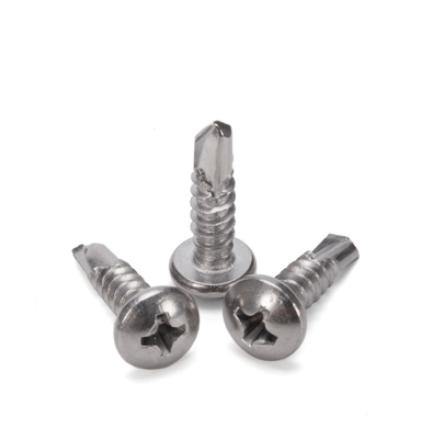 Metric ST3.9 ST4.2 ST4.8 ST5.5 ST6.3 Tornos para techos de edificios Galvanizado Hex Head Tek de metal de madera de acero inoxidable Tornos para auto-perforación