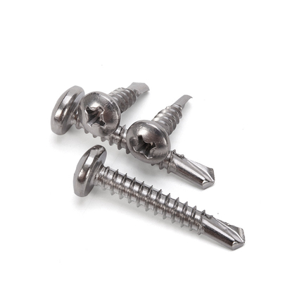 Metric ST3.9 ST4.2 ST4.8 ST5.5 ST6.3 Tornos para techos de edificios Galvanizado Hex Head Tek de metal de madera de acero inoxidable Tornos para auto-perforación