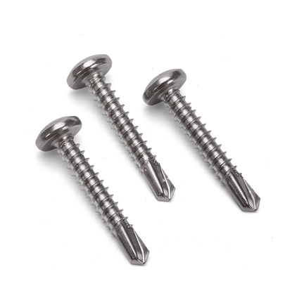 Metric ST3.9 ST4.2 ST4.8 ST5.5 ST6.3 Tornos para techos de edificios Galvanizado Hex Head Tek de metal de madera de acero inoxidable Tornos para auto-perforación