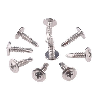 Soluciones de fijación versátiles con acabado zincado y tornillo de perforación automática de la cabeza hexadecimal de acero estándar GB 4 * 16 mm