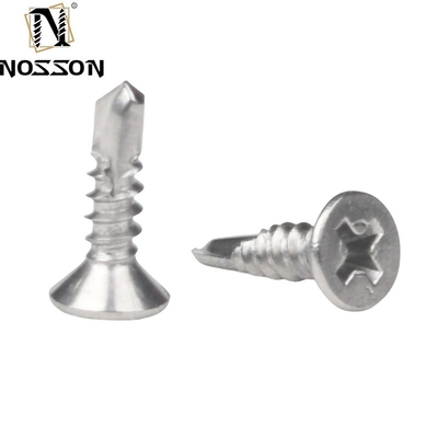 Soluciones de fijación versátiles con acabado zincado y tornillo de perforación automática de la cabeza hexadecimal de acero estándar GB 4 * 16 mm