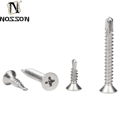 ST6.3 Tornos de autoperforación bi-metálicos con sistema métrico de medición en acero inoxidable y acero