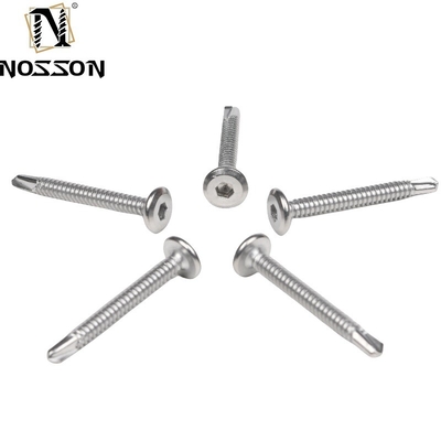 ST6.3 Tornos de autoperforación bi-metálicos con sistema métrico de medición en acero inoxidable y acero