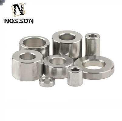 Métrico manguera de tubo largo de aluminio de acero inoxidable de latón espaciador redondo M6 M8 M10 M12 espaciadores de rodamientos Lavadora estándar DIN