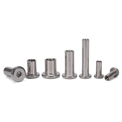 Sistema de medición métrica de la industria pesada Acero inoxidable Acero carbono Muebles de enchufe hexagonal de conexión Insert Nut Sleeve Barrel Nut Muestras libres