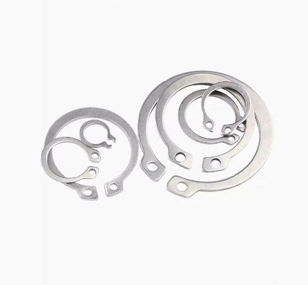 Anillo de retención de cuña de acero inoxidable Din471 para diferentes tamaños M3M4M5M6M8M10M12M14M16M240M18M20M22M24M27 Personalización