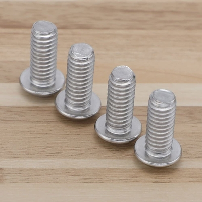 1/4-20 x 1/2 pulgadas de cabeza de botón enchufe de tapa pernos 18-8 acero inoxidable 304 acabado plano de hilo completo Allen hex drive cabeza de pane