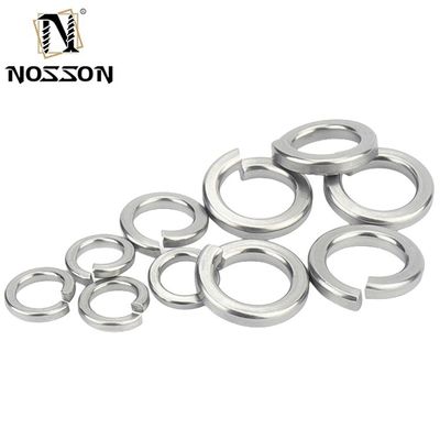 Lavadora de cerradura de acero inoxidable M2 M3 M4 M5 M6 M8 M10 M12 M16 M18 M20 Lavadora de primavera DIN127 ZINC