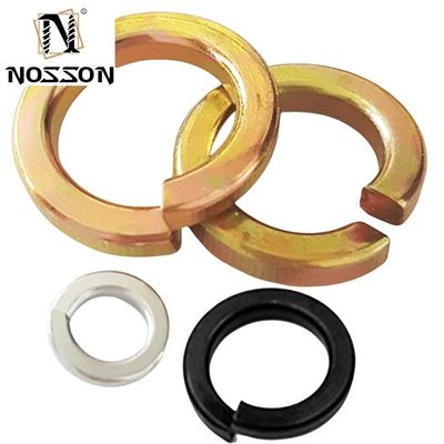 Lavadora de cerradura de acero inoxidable M2 M3 M4 M5 M6 M8 M10 M12 M16 M18 M20 Lavadora de primavera DIN127 ZINC