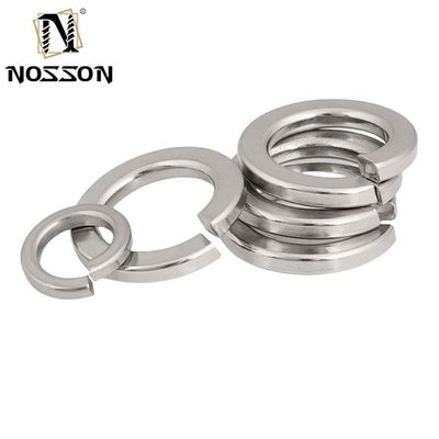 Lavadora de cerradura de acero inoxidable M2 M3 M4 M5 M6 M8 M10 M12 M16 M18 M20 Lavadora de primavera DIN127 ZINC