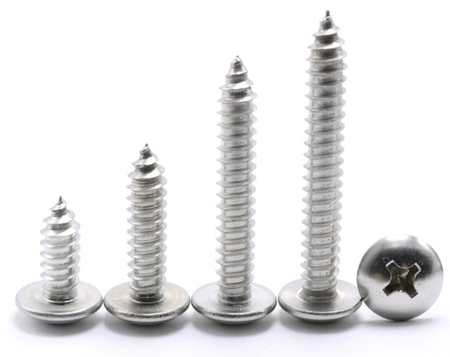 Cerrojo de autoapertura de acero inoxidable de acabado galvanizado M1.2 M1.4 M1.7 M2 M2.3 M2.6 M3 M3.5 M4 M4.2 M5 M6 para construcción
