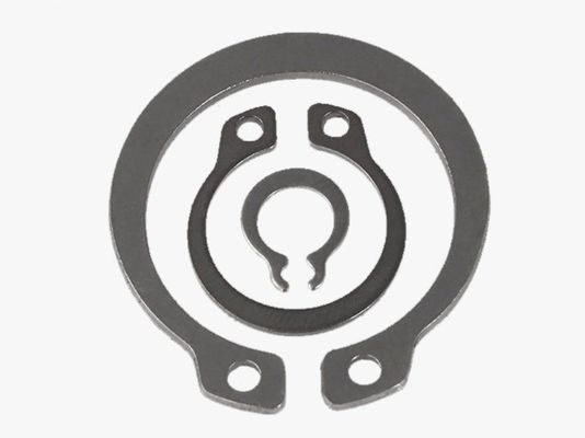 18-8 acero inoxidable DIN471 Anillos de retención tipo A para ejes M3M4M5M6M8M10M12M14M16M240M18M20M22M24M27 Industria pesada