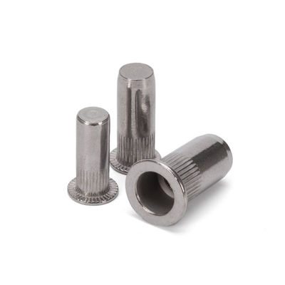 Sistema métrico de medición con rosca de inserción para muebles de automóviles SS304 de acero inoxidable M6/M8/M10 acabado plano