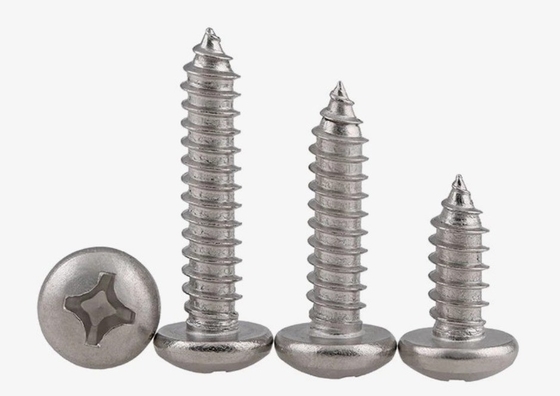Cerrojo de autoapertura de acero inoxidable de acabado galvanizado M1.2 M1.4 M1.7 M2 M2.3 M2.6 M3 M3.5 M4 M4.2 M5 M6 para construcción
