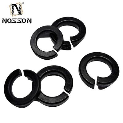 Lavadora de dientes interna plana/de resorte DIN 125 y 9021 DIN 127 en acero al carbono zincado