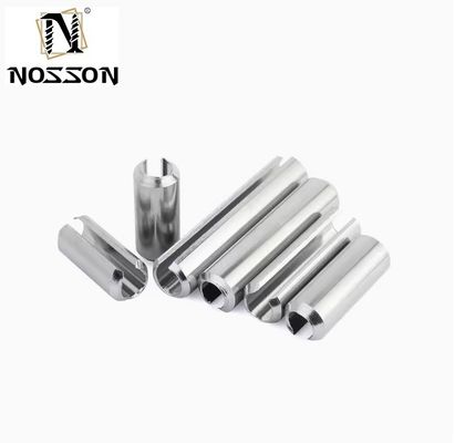 M6 M8 Pin de resorte de acero al carbono de grado de acero al carbono con una vida útil más larga TiCN Finish DIN1481 DIN7346 DIN7343 Clase4.8 8.8 10.9 12.9