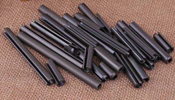 M6 M8 Pin de resorte de acero al carbono de grado de acero al carbono con una vida útil más larga TiCN Finish DIN1481 DIN7346 DIN7343 Clase4.8 8.8 10.9 12.9