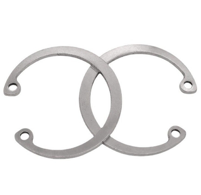 Circuito de acero inoxidable DIN 471 para M3M4M5M6M8M10M12M14M16M240M18M20M22M24M27 Material de bronce Tamaño personalizado Industria pesada