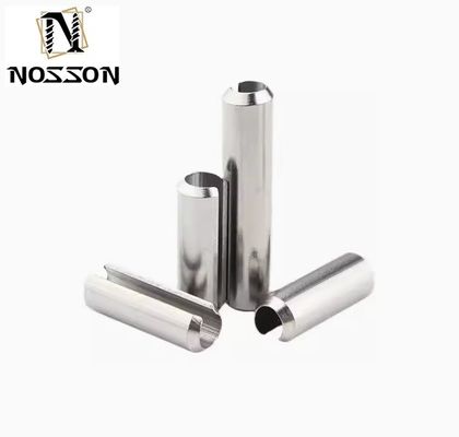 Embalaje personalizado de acero inoxidable DIN1481 Ferro negro oxidante de agujas de resorte con acabado de nitruro de óxido de vapor