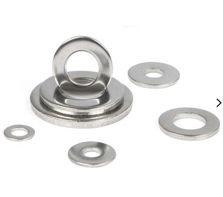 Industria pesada M5 M6 M8 M10 Acero inoxidable 304 316 DIN125 Lavadora plana con GB estándar plano