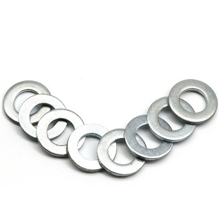 Industria pesada M5 M6 M8 M10 Acero inoxidable 304 316 DIN125 Lavadora plana con GB estándar plano