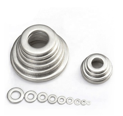 Industria pesada M5 M6 M8 M10 Acero inoxidable 304 316 DIN125 Lavadora plana con GB estándar plano