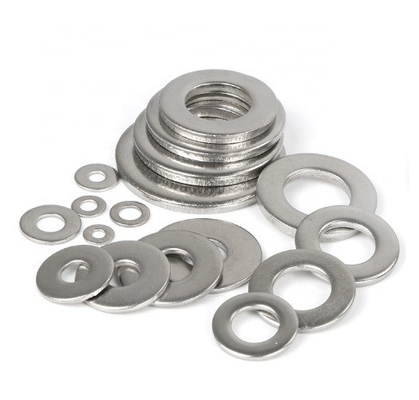 Industria pesada M5 M6 M8 M10 Acero inoxidable 304 316 DIN125 Lavadora plana con GB estándar plano