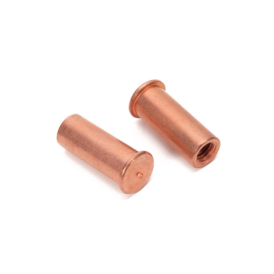 Conexión hecha fácil con nueces de remachado de latón no estándar y nueces de soldadura puntual M2-M35 asequibles con control garantizado