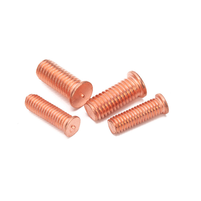 JIS estándar acabado brillante de acero inoxidable de acero carbono punto de soldadura perno de soldadura hilo externo de soldadura tornillo de soldadura para soldadura sin recubrimiento