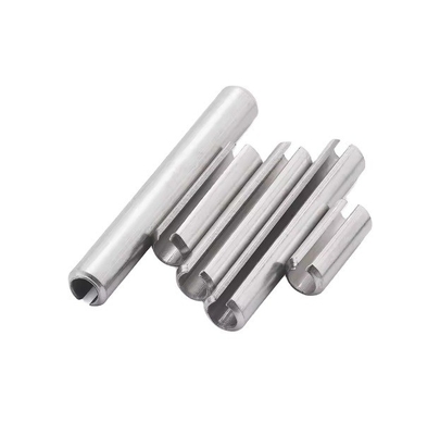 304 de acero inoxidable de rollo con ranuras de resorte 65Mn Elastico Cotter Pin en DIN 1444 Norma para piezas de maquinaria industrial