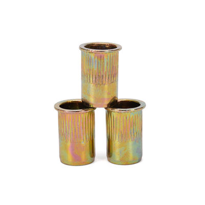 Tratamiento de agua Personalizable 304 acero inoxidable contraenchufado Nueces de remache con diseño de cuerpo gruñido