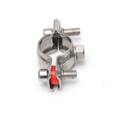 Sistema de medición INCH M5 M6 M8 M10 Abrazadera de tuercas con caucho en material de acero inoxidable
