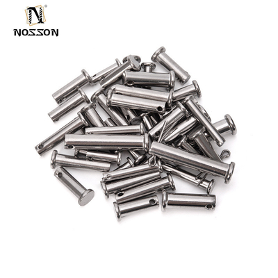 Oxido de vapor de nitruro Finish Custom Clevis Pin con cabeza pequeña y agujero de pin de división de acero inoxidable de retención de resorte R Clip Cotter Pins