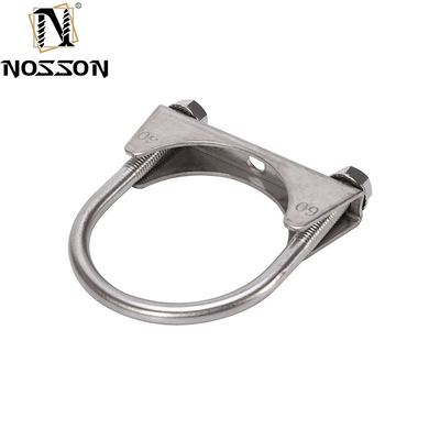 Sistema de medición métrico SS 304 316 430 manguera de sujeción de tornillo U para sujeción de tipo U tubo de escape de amortiguador pequeño de personalización